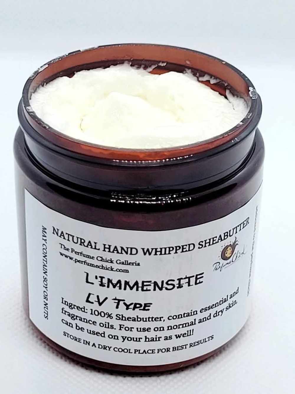 Hand-Whipped Shea Butter Moisturizer for Men - White